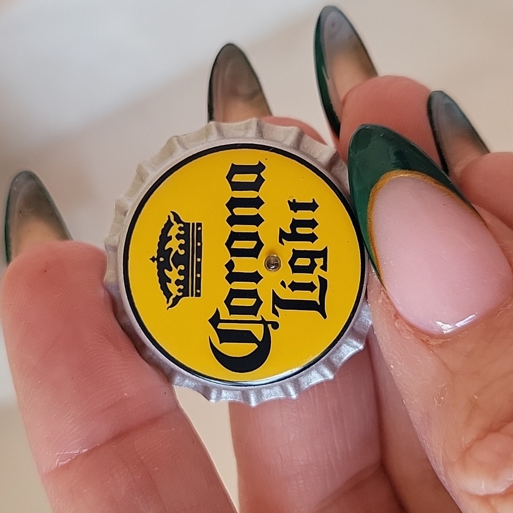 Corona Bottle Cap Pin